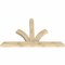 Ekena Millwork Richland Rough Sawn Timber Gable Bracket, Douglas Fir, 84"W x 53"H x 4"D x 6"F, 15/12 Pitch GBW084X53X0406RIC00RDF - alternate 5